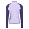 Purple - Back - Mountain Warehouse Womens-Ladies Helston Long-Sleeved Rash Guard