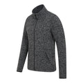 Black - Side - Mountain Warehouse Mens Idris III Full Zip Fleece Jacket