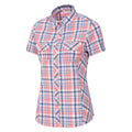 Pink - Side - Mountain Warehouse Womens-Ladies Cotton Holiday Shirt