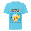 Blue - Front - Pokemon Childrens Boys Pikachu T-Shirt