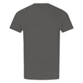 Charcoal - Back - Justice League Mens Comic T-Shirt