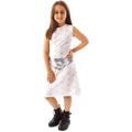 White - Back - Star Wars Childrens Girls Princess Leia Costume Dress