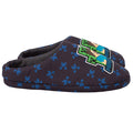 Blue - Side - Minecraft Official Boys Surrounded Slippers