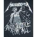 Black - Back - Amplified Mens Metallica Justice For All Slim T-Shirt
