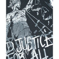 Black - Side - Amplified Mens Metallica Justice For All Slim T-Shirt