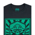 Black-Green - Lifestyle - Star Wars Mens Yoda Jedi Master Poster T-Shirt