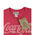 Red - Back - Junk Food Mens Coca Cola T-Shirt