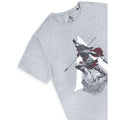Grey - Back - Assassins Creed Odyssey Mens The Knight T-Shirt