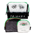 Black-White-Green - Front - Friends Cosmetic Case Set (Pack of 3)