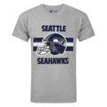 Grey - Front - NFL Mens Seattle Seahawks Helmet T-Shirt