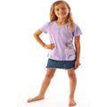 Lilac - Back - Frozen II Girls Elsa T-Shirt