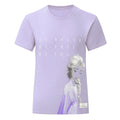 Lilac - Front - Frozen II Girls Elsa T-Shirt
