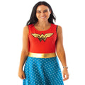 Red-Blue - Lifestyle - Wonder Woman Womens-Ladies Costume Dress