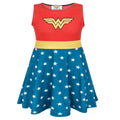 Red-Blue - Front - Wonder Woman Girls Costume Dress