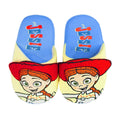 Blue-Yellow-Red - Side - Toy Story Womens-Ladies Jessie 3D Slippers
