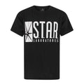 Black - Front - The Flash Boys TV Star Laboratories T-Shirt
