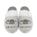 Grey - Pack Shot - Friends Girls Central Perk Slippers