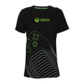 Black - Front - Xbox Childrens-Kids Controller T-Shirt