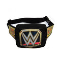 Black - Front - WWE Championship Title Belt Bum Bag