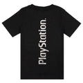 Black - Back - Playstation Boys Logo Foil T-Shirt