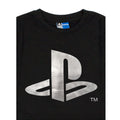 Black - Side - Playstation Boys Logo Foil T-Shirt