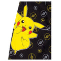 Black-Blue - Back - Pokemon Boys Pikachu Pokeball Swim Shorts