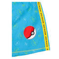 Black-Blue - Side - Pokemon Boys Pikachu Pokeball Swim Shorts