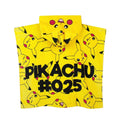 Yellow - Back - Pokemon Childrens-Kids Pikachu Hooded Towel