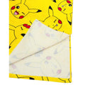 Yellow - Pack Shot - Pokemon Childrens-Kids Pikachu Hooded Towel