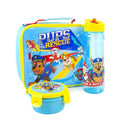 Blue-Yellow - Front - Paw Patrol Childrens-Kids Rescue Pups Lunch Bag Set (Pack Of 3)