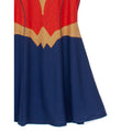 Blue-Red - Pack Shot - Wonder Woman Girls Skater Costume Dress