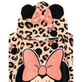 Pink - Close up - Disney Girls Minnie Mouse Swimsuit And Poncho Set