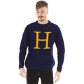 Blue - Close up - Harry Potter Unisex Adult H Knitted Sweatshirt