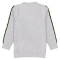 Grey - Side - Minecraft Childrens-Kids Sequin Flip Sweatshirt