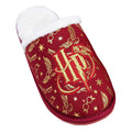 Red-Golden Yellow - Front - Harry Potter Girls Embroidered Slippers
