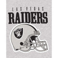 Grey-Black - Close up - NFL Womens-Ladies Las Vegas Raiders T-Shirt