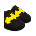 Black-Yellow - Pack Shot - Batman Mens Distressed Logo Slippers