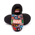 Black - Side - Marvel Avengers Boys Slippers