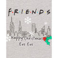 Grey-Red - Pack Shot - Friends Mens Christmas Pyjama Set