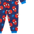 Blue-Red - Side - Spider-Man Childrens-Kids Sleepsuit