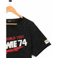 Black - Lifestyle - David Bowie Unisex Adult 1974 World Tour T-Shirt