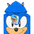 Blue - Close up - Sonic The Hedgehog Boys 3D Ears Hoodie