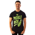 Black-Green - Back - Rick And Morty Mens I´m Pickle Rick Short-Sleeved T-Shirt