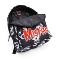 Black-White-Red - Pack Shot - Misfits Skull Logo Backpack