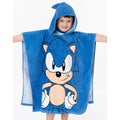 Blue - Pack Shot - Sonic The Hedgehog Childrens-Kids Poncho