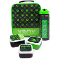 Black-Green - Front - Xbox Lunch Bag and Bottle (Pack of 5)