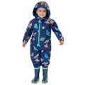 Blue-Yellow-Red - Close up - Paw Patrol Childrens-Kids Puddle Suit