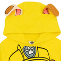 Yellow-Brown - Lifestyle - Paw Patrol Childrens-Kids Rubble 3D Ears 3D Ears Hoodie