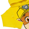 Yellow-Brown - Close up - Paw Patrol Childrens-Kids Rubble 3D Ears 3D Ears Hoodie