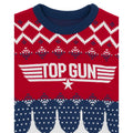 Blue-Red - Lifestyle - Top Gun Mens Knitted Christmas Jumper